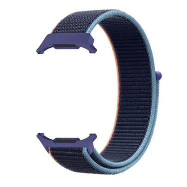 Imagem de Pulseira Poolsy Nylon Compatível Com Samsung Galaxy Watch Ultra 47mm, 