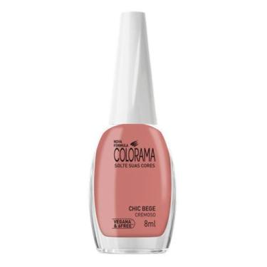 Imagem de Esmalte Colorama Cor Chic Bege 8ml, Chic Pele, 8ml