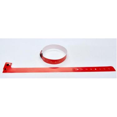 Imagem de Pulseira de Identificação Eventos Festa PVC Pino Botão - 60 UNID. - Al