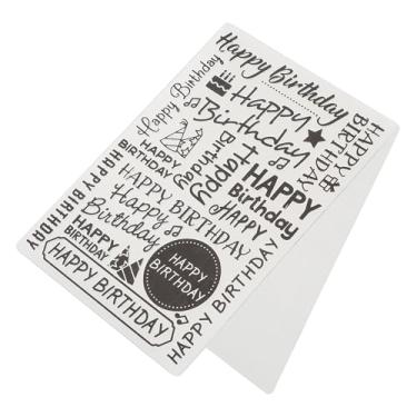 Imagem de Zerodis Fantástica Pasta de Gravação de Design Diy Handcraft Stamp para Scrapbooking, Carimbo de Borracha Durável para Cartões, Crianças e Família