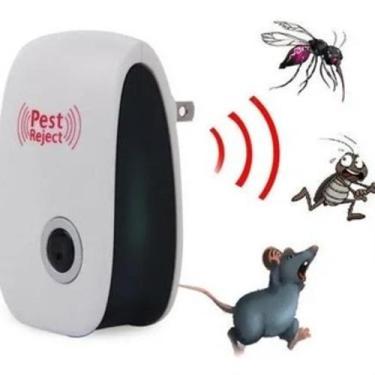 Imagem de repelente ultrasonic pest repeller na caixa - fu xing