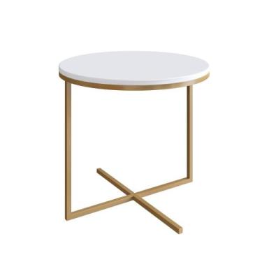 Imagem de Conjunto com 3 mesas Laterais Estilo Industrial Freedom Móvel na Caixa