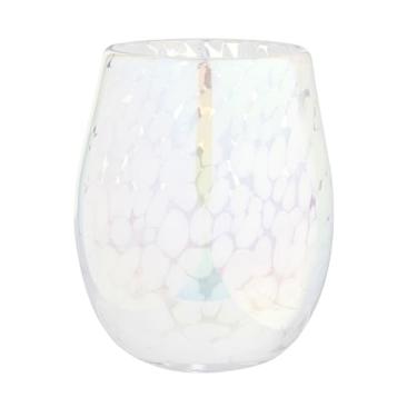 Imagem de Santa Barbara Design Studio Taça de vinho sem haste com acabamento brilhante, comporta 30 ml, branca