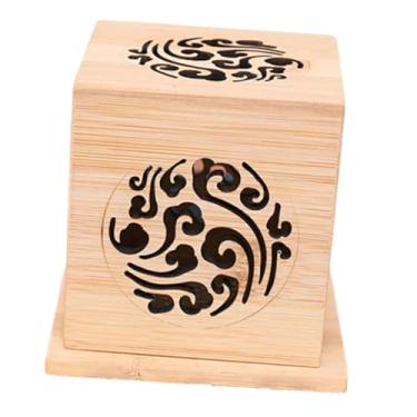 Imagem de Ｂｅｓｇａ Estojo para queimador de incenso, peça central de mesa vazada, prático, artesanal, ornamento para sala de estar, spa, sala de chá