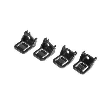 Imagem de Hihaha 2 pares de clipes pretos para farol dianteiro direito nº 33155-TBA-A01/33155-TEA-T01/33105-TBA-A01/33105-TEA-T01 para Honda Civic 2016-2020 Material durável