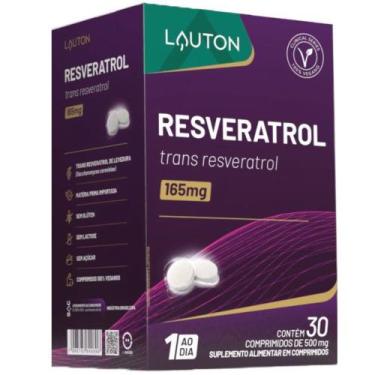 Imagem de Resveratrol 165mg Trans Resveratrol 30 Tabs - Lauton