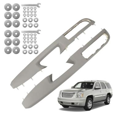 Imagem de 926-740 Apoio de braço dianteiro do motorista e do lado do passageiro - Reparo compatível com Chevy Silverado Avalanche Tahoe Suburban e GMC Sierra Yukon 2010-2014, maçaneta de liberação de porta