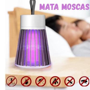 Imagem de Mata Mosquito LED UV Elétrico Pernilongos Insetos Bivolt - FAZA