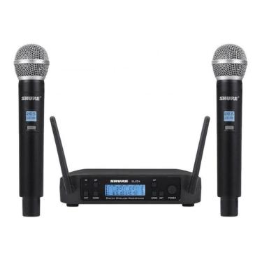 Imagem de Microfone Shure Sem Fio Duplo Glxd4 Beta 58A Novo