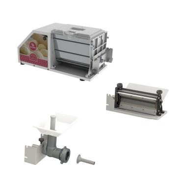 Imagem de Amassadeira Semirrápida 3kg Conjugada 4x1 Cilindro Extrusor Moedor Aeli-310 G2 Braesi B18638 220V