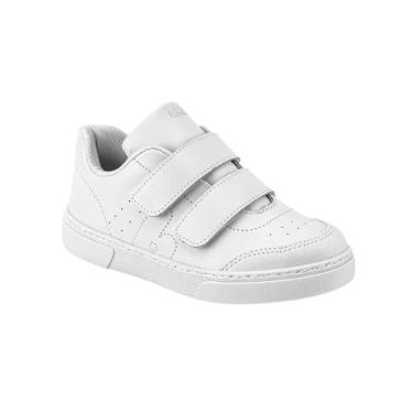 Imagem de Tênis Infantil Bibi 11140/23/24 (Branco Couro 1114024, BR, Criança de 9 a 12 anos, Numérico, 28)
