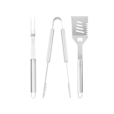 Imagem de Jogo para Churrasco 3 Peças Oster - Aço Inox | Prata