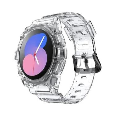 Imagem de Capa Transparente E Pulseira Esportiva Para Samsung Galaxy Watch 5/4 4