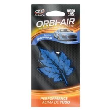 Imagem de Cheirinho Aromatizante Carro Novo Azul Orbi White Lub