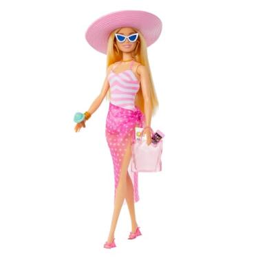 Imagem de Barbie Fashion & Beauty Boneca Dia do Praia para crianças a partir de 3 anos