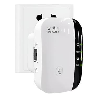 Imagem de Repetidor de Sinal Wireless KA-X331 – Amplificador Wi-Fi Portátil 54 Mbps com 2 Antenas Internas, Porta LAN e Função WPS
