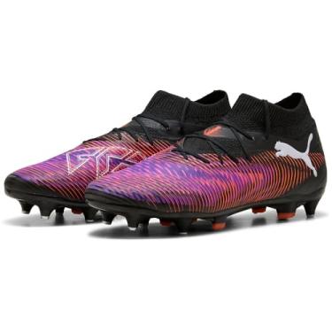 Imagem de PUMA Chuteira de futebol unissex Future 8 Pro Mxsg, Puma Black Puma White Glowing Red, 40 BR