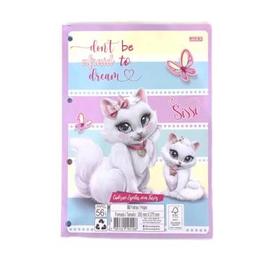 Imagem de Bloco para Fichário SISSI Decorado 80 Folhas - São Domingos