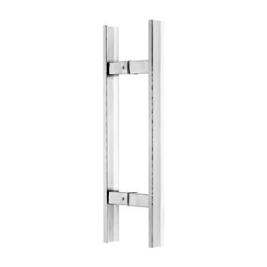 Imagem de Puxador de Porta Silvana Reto 80 CM - Inox Polido