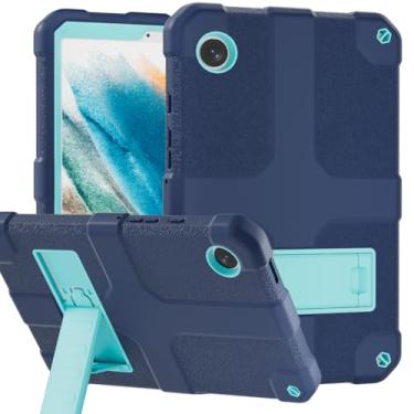 Imagem de Stweap Capa para Samsung Galaxy Tab A9 modelo 2023 de 8,7 polegadas (SM-X110/X115/X117), capa protetora híbrida de três camadas resistente à prova de choque com suporte para tablet Samsung A9 de 8,7