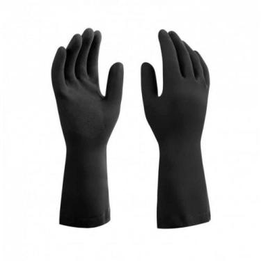 Imagem de Luva Latex Mucambo Preta 157 9-XG Antiderrapante Xg - MUCAMBO S.A. - M