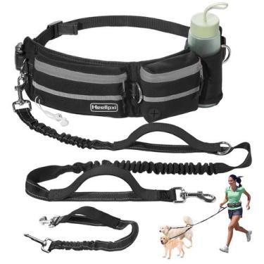 Imagem de Coleira para cães Hands-Free Heellpxi com bolsa para cães de médio a g