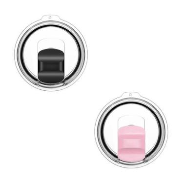 Imagem de Pacote com 2 tampas de copo, substituto para Yeti 600 ml com sistema m