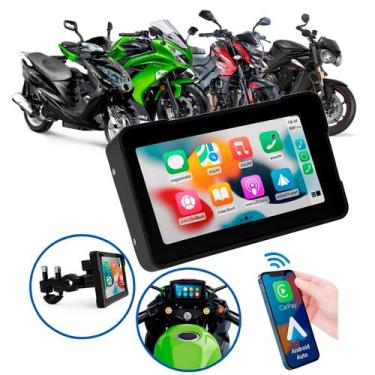Imagem de Multimídia para Moto de 5 Polegadas com Carplay Android Auto Bluetooth