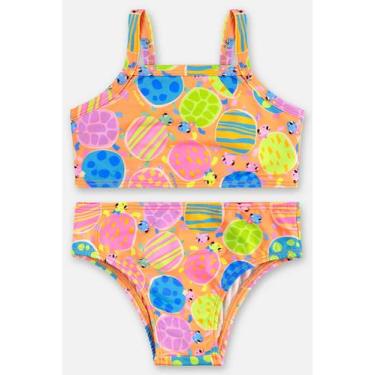 Imagem de Biquíni Infantil Poliéster FPS +50 Up Baby, Laranja, 10