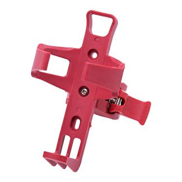 Imagem de ZJchao Porta de Garrafa de água de Bicicleta, Suporte para Bicicleta Portador de Portador de PVC Bike Bike Bottle Drink Telder Rack (Vermelho)