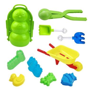 Imagem de 10 pçs neve bola de neve fabricante clip maker animal em forma de cast