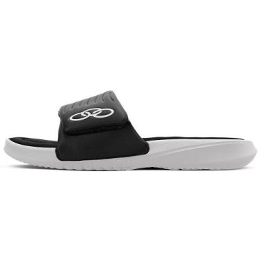 Imagem de Chinelo Olympikus Slide Melbourne 2, 43/4, Preto, Branco