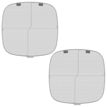 Imagem de Protetores contra respingos de aço inoxidável para Ninja Foodi AG300 AG300C AG301C AG302 AG400, tela de malha fina para fritadeira de ar Ninja Foodi, acessórios de fritadeira a ar para churrasqueira
