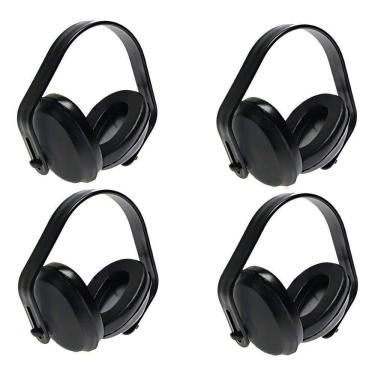 Imagem de 3X Kit 4 Abafador Ruído Tipo Concha Protetor Auricular Ouvid