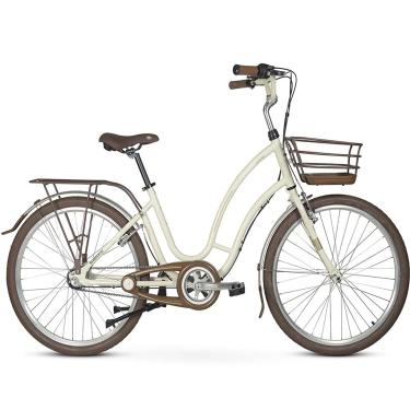 Imagem de Bicicleta Aro 26 Retrô Antonella 3v Nexus Shimano, Nathor, Pérola