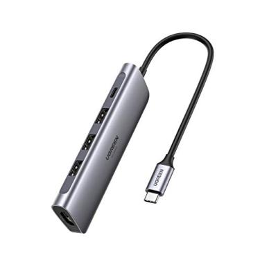 Imagem de UGreen Hub Usb C 3 Portas 3.0 1 Hdmi 4k 60hz Pd Dell Macbook