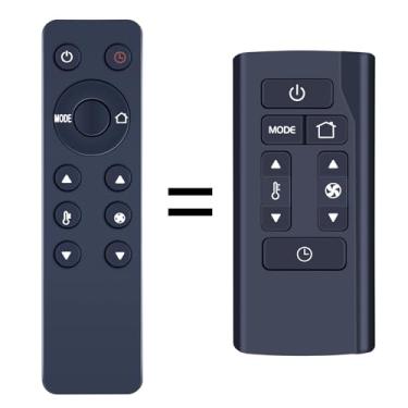 Imagem de ZWP Controle remoto de substituição adequado para ar-condicionado AC portátil Delonghi PAC EL275HGRKC-3A WH PAC EL275HGRKC-1A WH PACEL275HGRKC-1A PAC EL275HGRKC