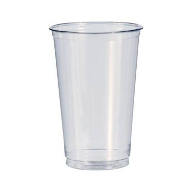 Imagem de Copo Plástico Transparente 500ml Com 50 Unidades - Bompack
