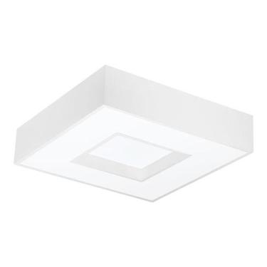 Imagem de Plafon Cherry Branco Quadrado 45cm Usina, Branco