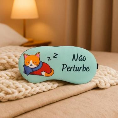 Imagem de Kit 6 Máscaras de Dormir Tapa Olho Infantil e Adulto  Modelos Divertid