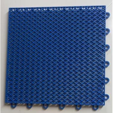 Imagem de Kit 50unid Piso Estrado Modular Plástico 30 x 30 cm para Áreas Indoor 