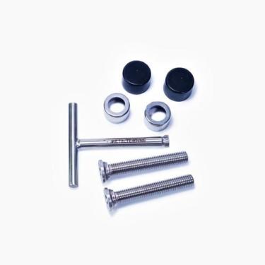 Imagem de Kit Trava Antifurto Para Suporte De Butijão De Gás Caminhão - METALTEC