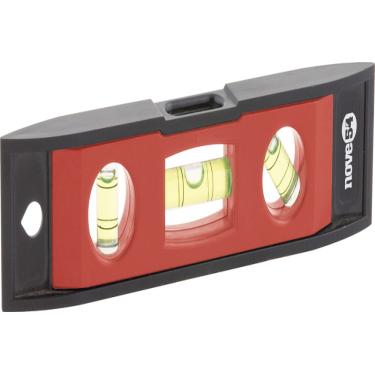 Imagem de Nível Plástico Torpedo 150mm 3 Bolhas Base Magnética Nmn6150