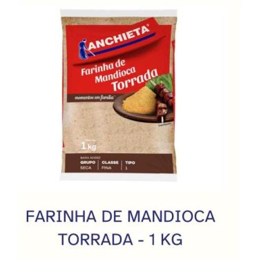 Imagem de Farinha de Mandioca Anchieta Torrada 1k Tipo 1