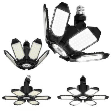 Imagem de Lâmpada LED de garagem com adição rotativa, pacote com 4 unidades, 120