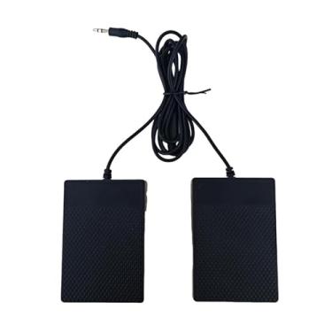Imagem de Colaxi Pedal de Sustain para Teclado Antiderrapante Compacto e Resistente Pedal de Bateria Eletrônica Digital para Teclados Eletrônicos Órgão Elétrico