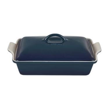 Imagem de Le Creuset Travessa Retangular com Tampa 33cm Heritage Agave