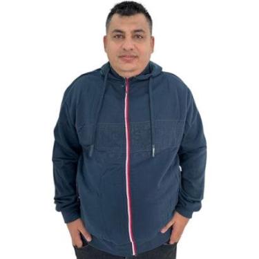 Imagem de Blusa De Moletom Masculina Tamanho Grande Gangster Flanelada-Masculino