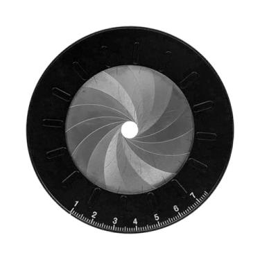 Imagem de Generic Ferramenta de desenho circular Ferramentas para marcenaria Profissional Compacto Resistente Versátil Régua de desenho circular Modelo para medição, Preto