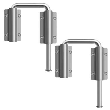 Imagem de SKKKBA Laço para porta deslizante de pátio, trava de porta de vidro deslizante de 6 cm, segurança para porta de tela, segurança infantil para trailer, segurança de porta de pátio para melhorar a